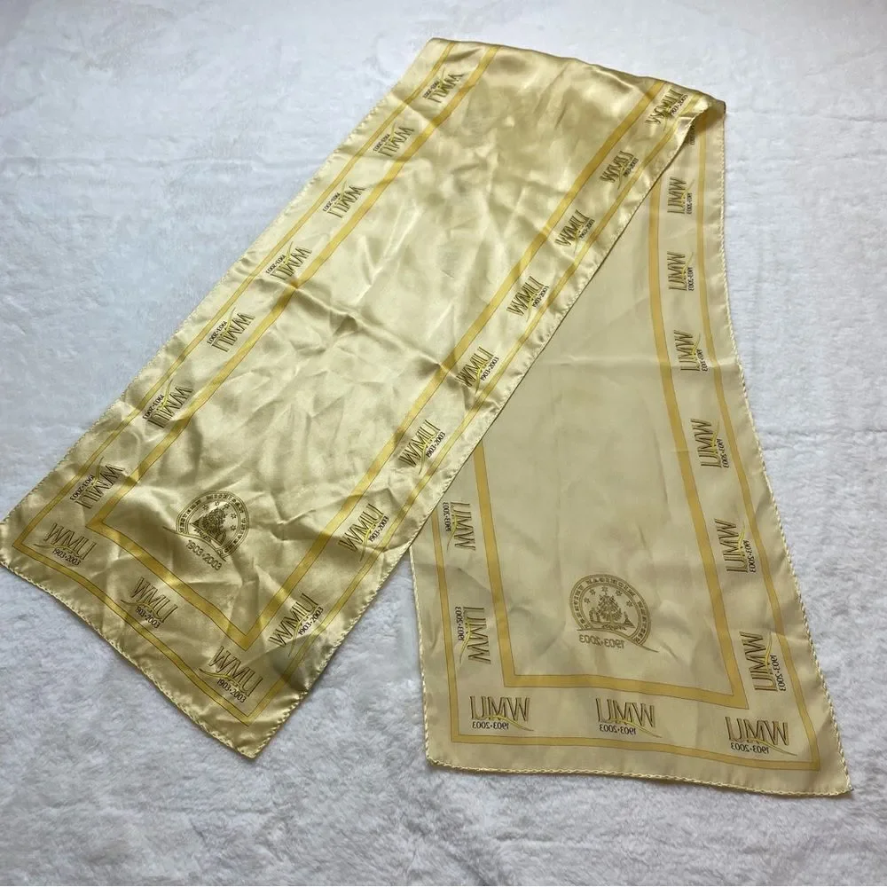 WM Chelsea LTD Custom Design 100% Silk WMU Commemorative Scarf